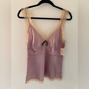 Gold Hawk silk camisole